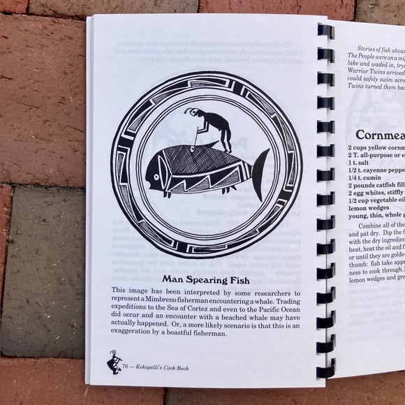 2 Vintage Arizona Cookbooks Kokopelli Adobe Cactus Desert Mesa Creation Myth - Picture 3 of 15